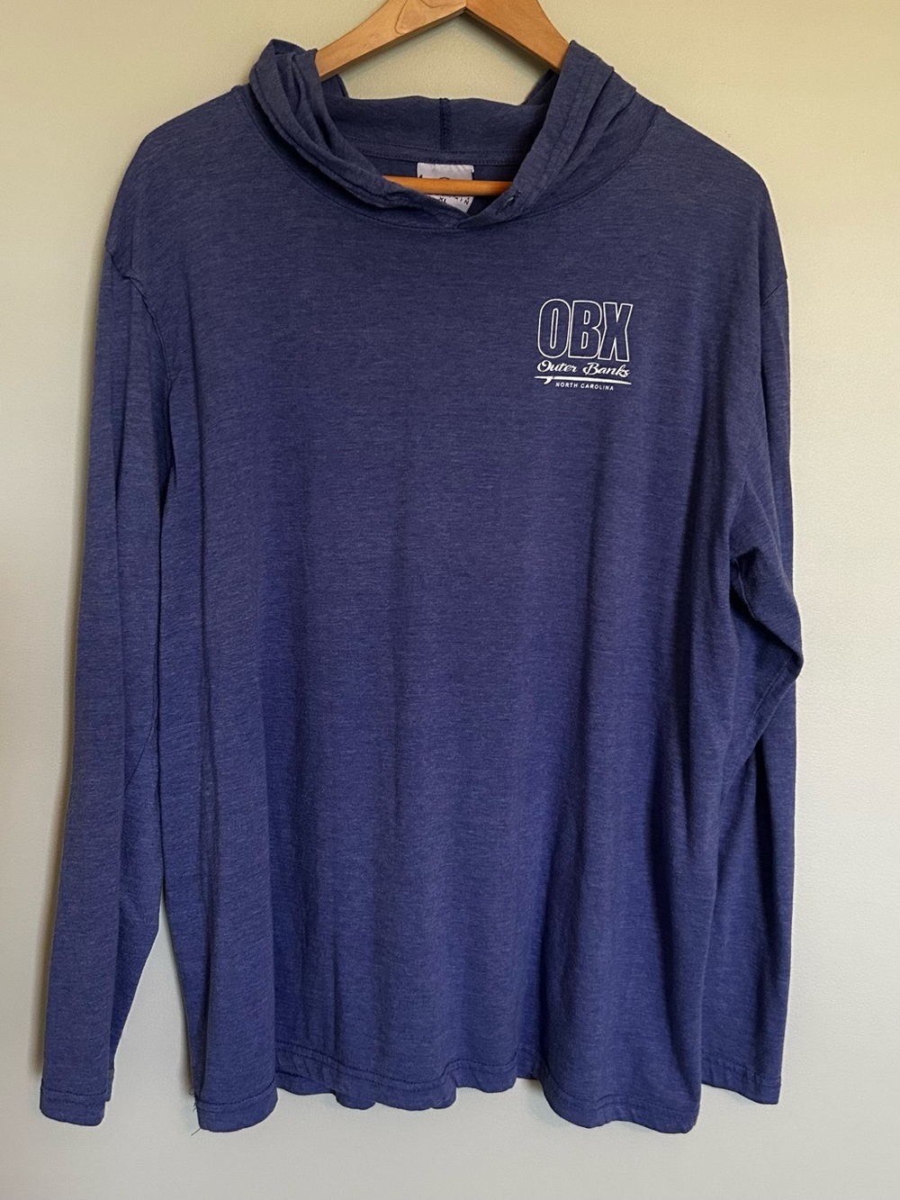 Outer Banks OBX Long-Sleeved Hooded Shirt Size XL